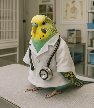 What should you NOT do with a budgie?