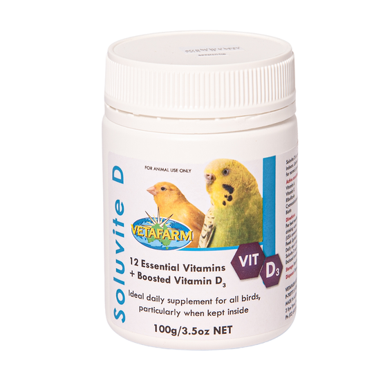 Soluvite D 100g Bird Suppliment