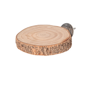 Natural Log Cut Off Shelf (Bird Resting Platform)