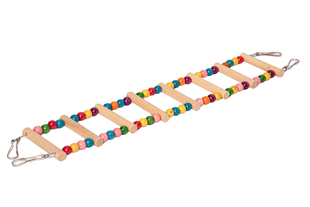 Floppy Bird Ladder with Colored Beads