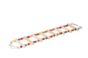 Bendable Bird Ladder with Perches and Beads