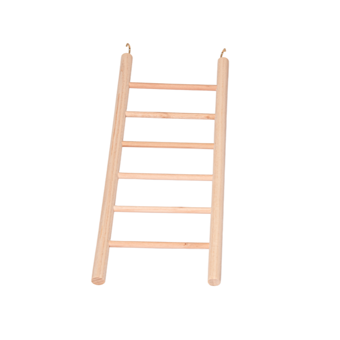 Solid Wood Bird Ladder - Natural