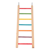 Solid Bird Safe Wood Ladder - Colored