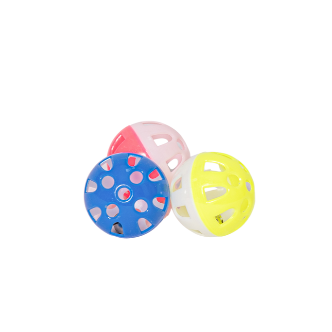 Plastic Ball Play Toy (Pack Of Three)