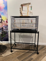 Flight Bird Cage & Stand