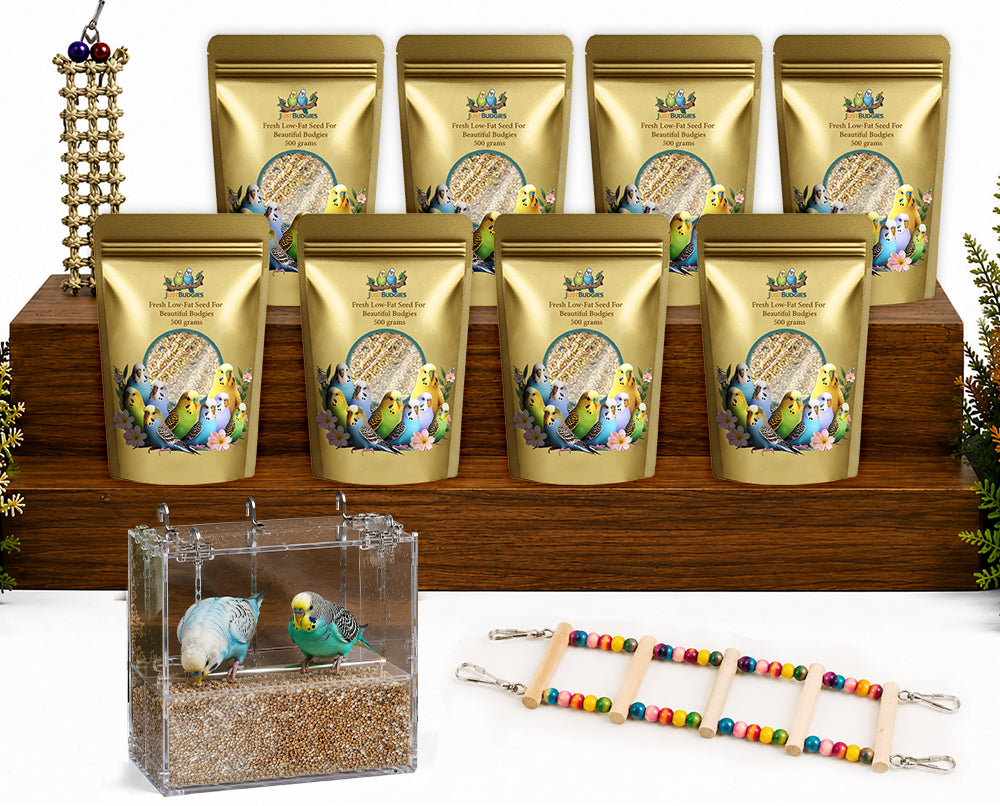 Fresh Low-Fat Budgie Seed For Beautiful Budgies