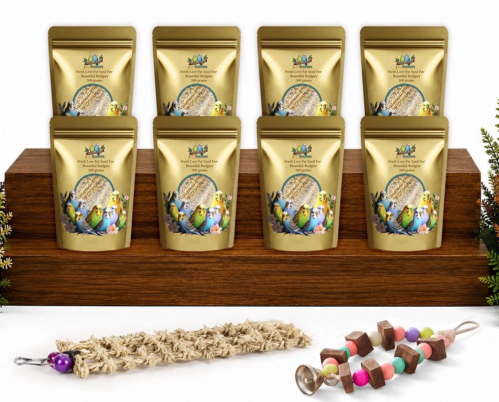 Fresh Low-Fat Budgie Seed For Beautiful Budgies
