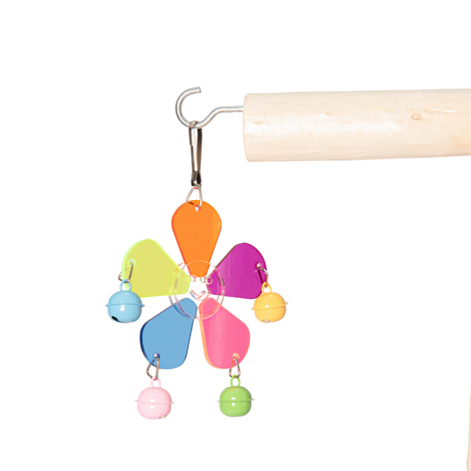 Bird Toy - Plastic Happy Flower