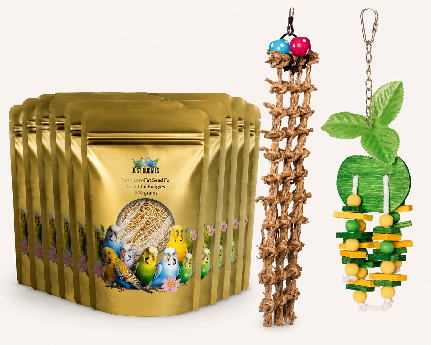 Fresh Low-Fat Budgie Seed For Beautiful Budgies