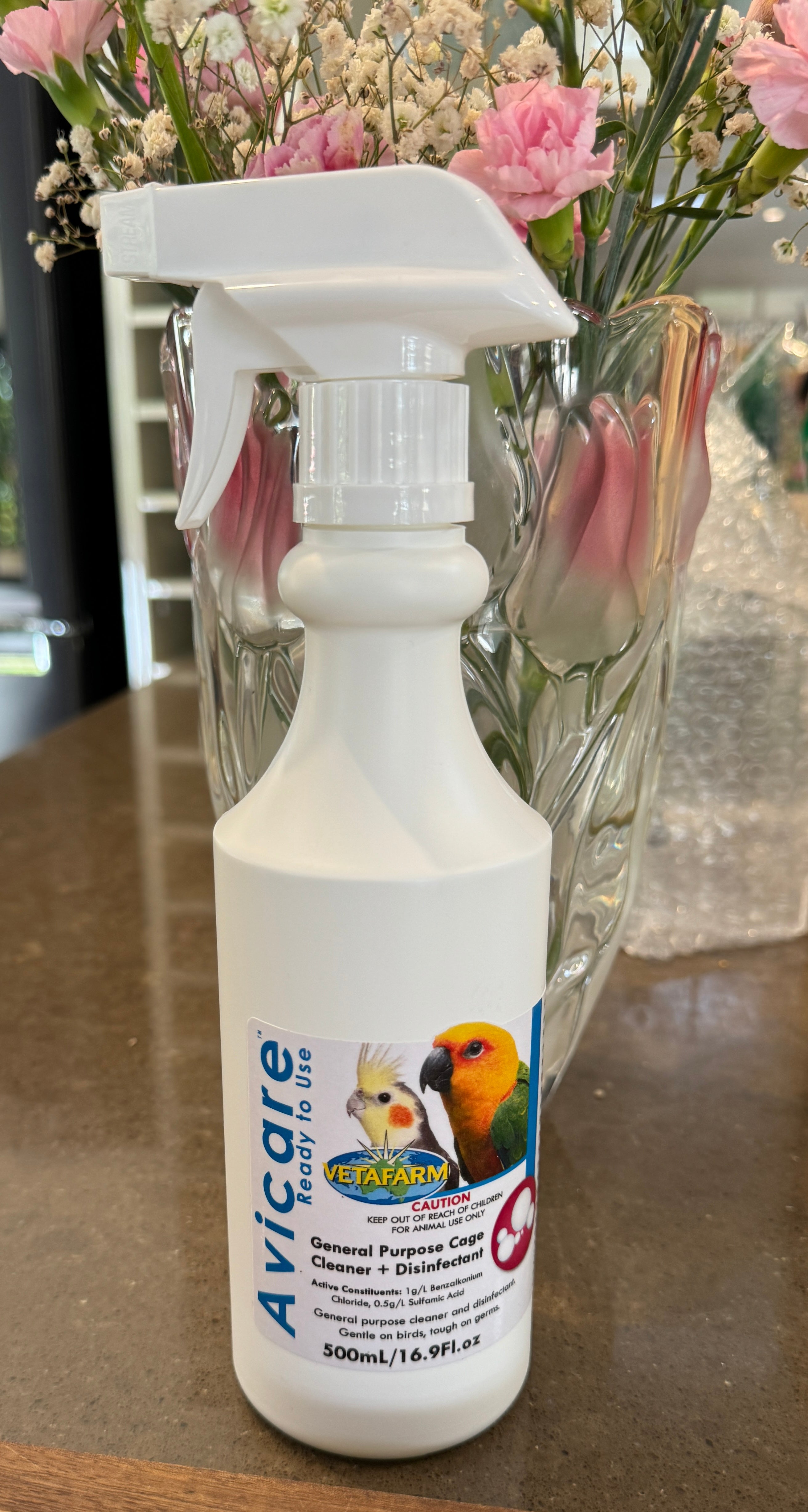 Avicare Bird Cage Cleaner 500ml
