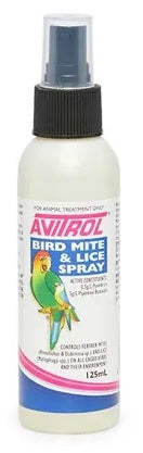 Avitrol Bird Mite & Lice Spray 125ml