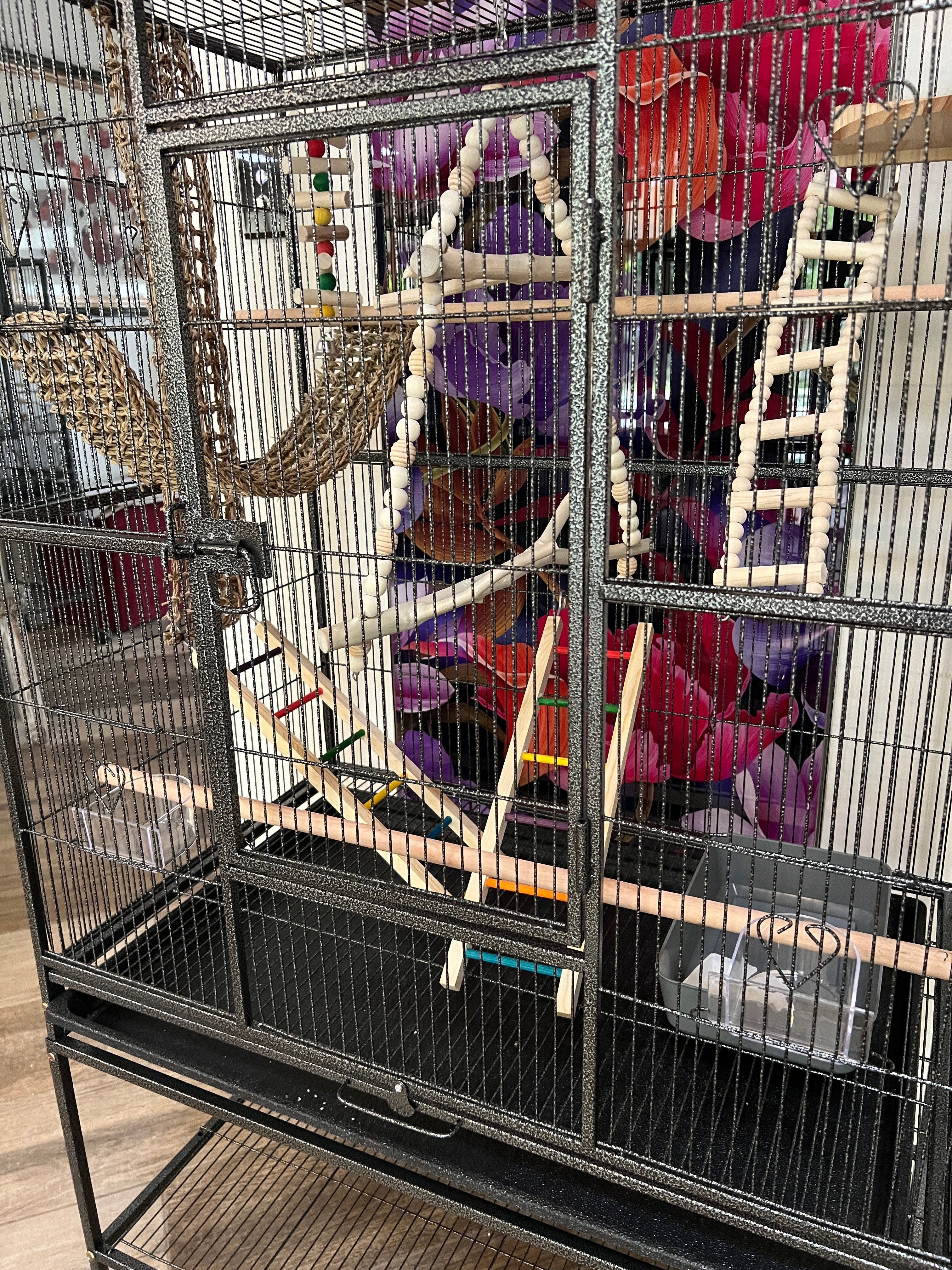 Palace Bird Cage & Stand