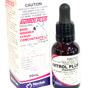 Avitrol Plus Bird Wormer Syrup Concentrate