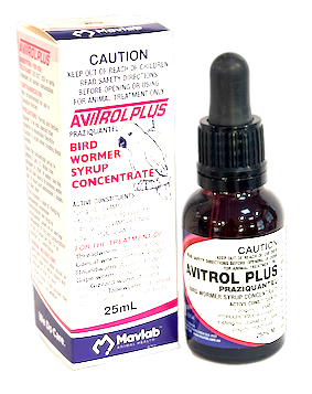 Avitrol Plus Bird Wormer Syrup Concentrate