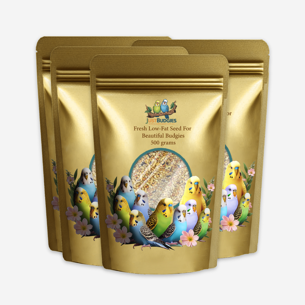 Fresh Low-Fat Bird Seed For Beautiful Budgies