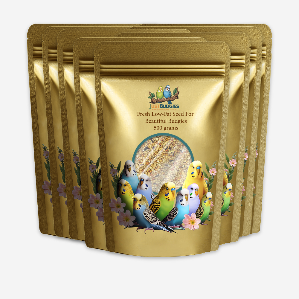 Fresh Low-Fat Bird Seed For Beautiful Budgies