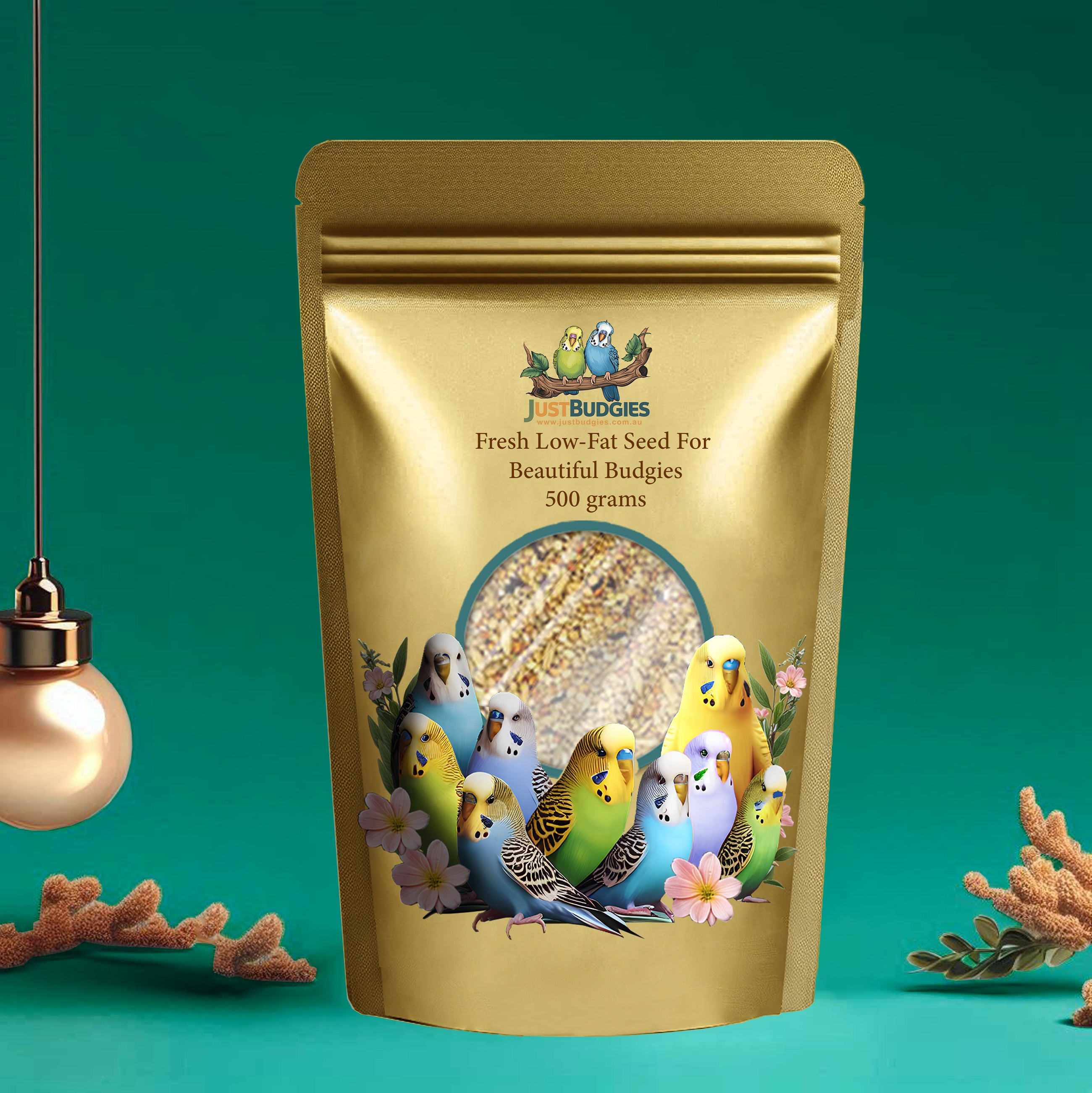 Fresh Low-Fat Bird Seed For Beautiful Budgies