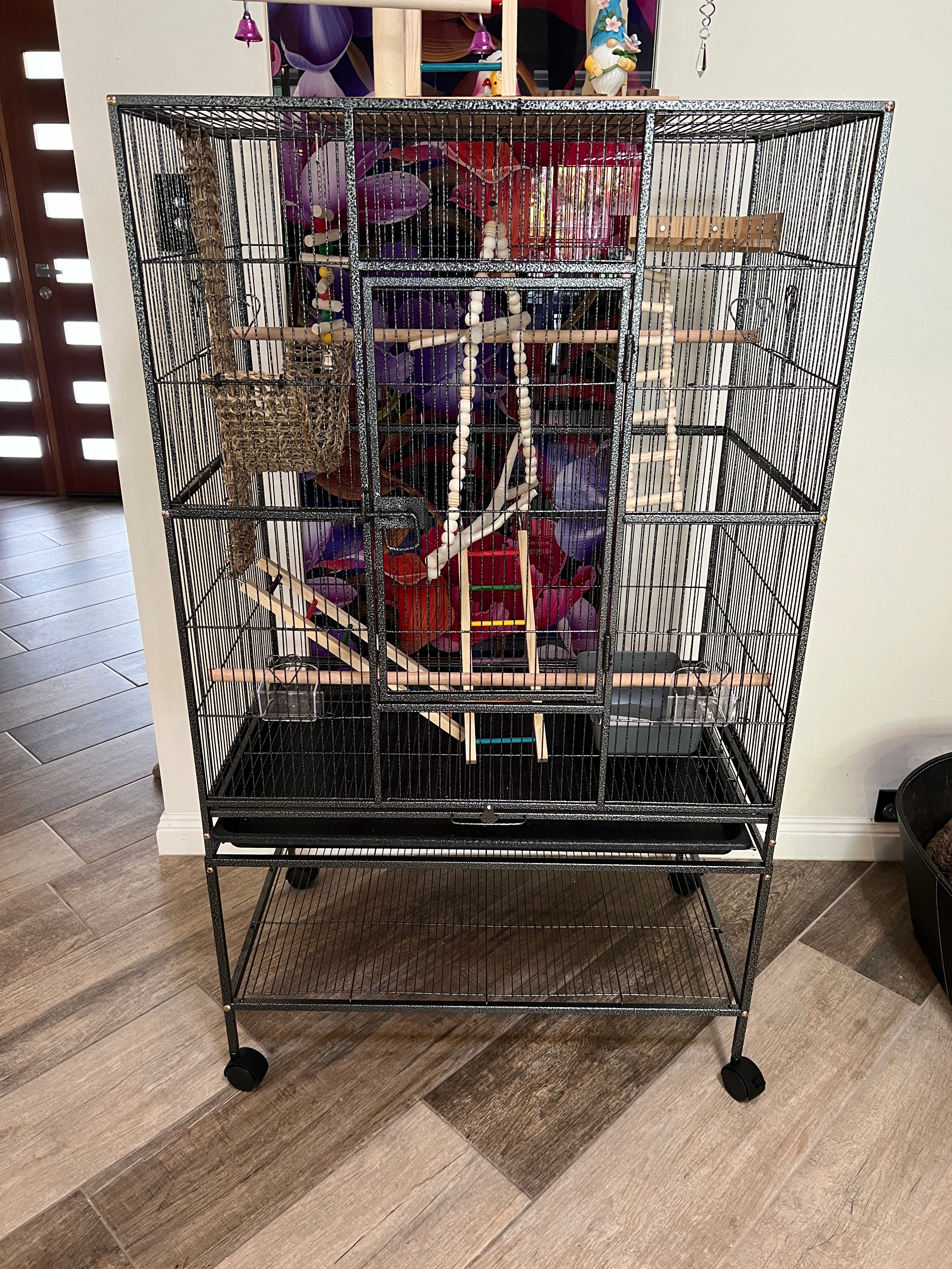 Palace Bird Cage & Stand
